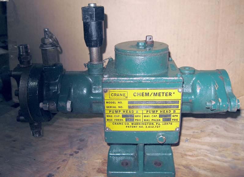 CHEM/METER Pressure control valve,
